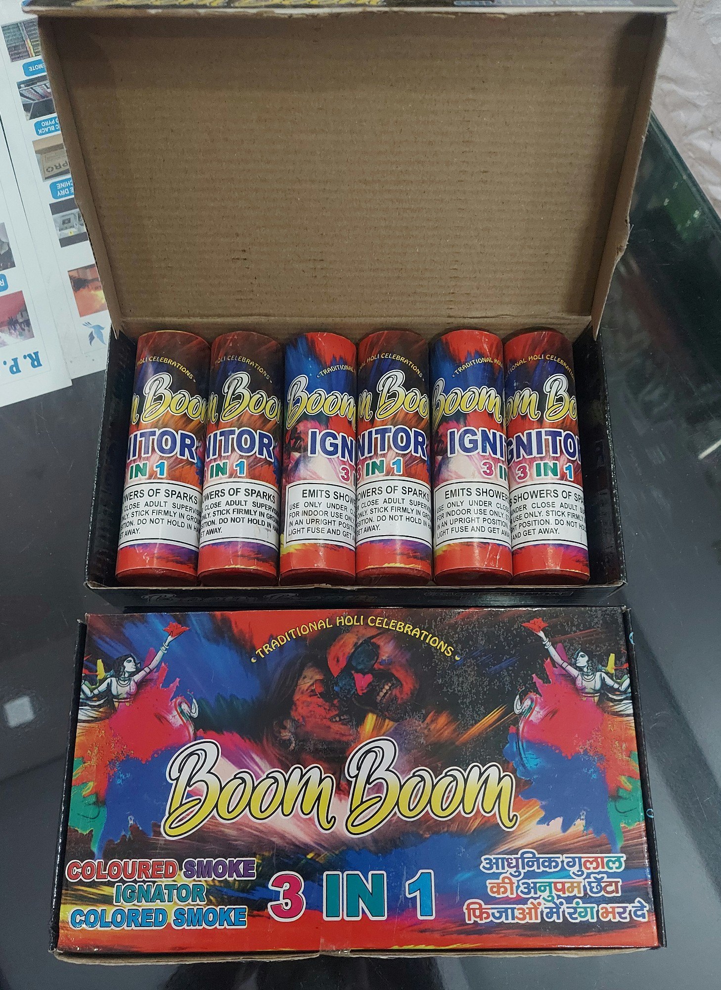 Color Smoke Pyro
